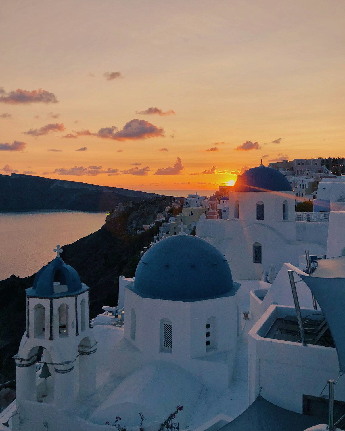 Greek landscape in summer